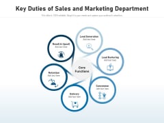 Key Duties Of Sales And Marketing Department Ppt PowerPoint Presentation Layouts Grid PDF Key Duties Of Sales And Marketing Department Ppt PowerPoint Presentation Layouts Grid PDF