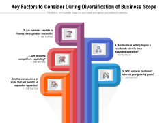 Key Factors To Consider During Diversification Of Business Scope Ppt PowerPoint Presentation Gallery Example File PDF Key Factors To Consider During Diversification Of Business Scope Ppt PowerPoint Presentation Gallery Example File PDF