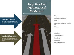 Key Market Drivers And Restraint Ppt PowerPoint Presentation Infographics Files