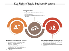 Key Risks Of Rapid Business Progress Ppt PowerPoint Presentation Gallery Mockup PDF Key Risks Of Rapid Business Progress Ppt PowerPoint Presentation Gallery Mockup PDF