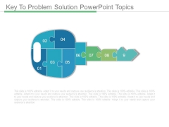 Key To Problem Solution Powerpoint Topics