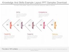 Knowledge And Skills Example Layout Ppt Samples Download