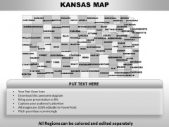 Kansas PowerPoint Maps Kansas PowerPoint Maps
