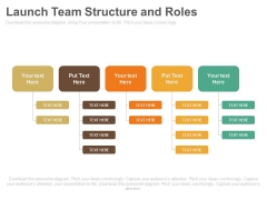 Launch Team Structure And Roles Business Ppt Slides