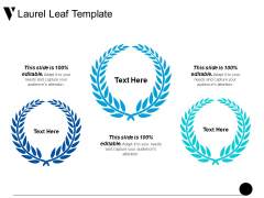 Laurel Leaf Template Ppt PowerPoint Presentation Ideas Mockup Laurel Leaf Template Ppt PowerPoint Presentation Ideas Mockup