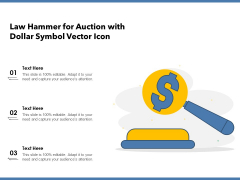 Law Hammer For Auction With Dollar Symbol Vector Icon Ppt PowerPoint Presentation Infographics Clipart PDF Law Hammer For Auction With Dollar Symbol Vector Icon Ppt PowerPoint Presentation Infographics Clipart PDF