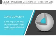Layout For Business Core Concept Powerpoint Slide Layout For Business Core Concept Powerpoint Slide