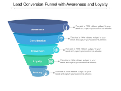 Lead Conversion Funnel With Awareness And Loyalty Ppt PowerPoint Presentation Icon Topics Lead Conversion Funnel With Awareness And Loyalty Ppt PowerPoint Presentation Icon Topics