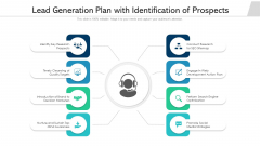 Lead Generation Plan With Identification Of Prospects Ppt PowerPoint Presentation Gallery Designs Download PDF Lead Generation Plan With Identification Of Prospects Ppt PowerPoint Presentation Gallery Designs Download PDF
