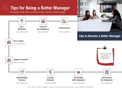 Leadership And Management Tips For Being A Better Manager Graphics PDF Leadership And Management Tips For Being A Better Manager Graphics PDF