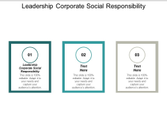 Leadership Corporate Social Responsibility Ppt PowerPoint Presentation Outline Show Cpb Leadership Corporate Social Responsibility Ppt PowerPoint Presentation Outline Show Cpb