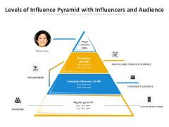 Levels Of Influence Pyramid With Influencers And Audience Ppt PowerPoint Presentation Gallery Designs PDF Levels Of Influence Pyramid With Influencers And Audience Ppt PowerPoint Presentation Gallery Designs PDF