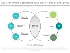 Life Cycle Pricing Optimization Solutions Ppt Powerpoint Layout Life Cycle Pricing Optimization Solutions Ppt Powerpoint Layout
