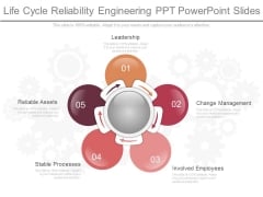 Life Cycle Reliability Engineering Ppt Powerpoint Slides
