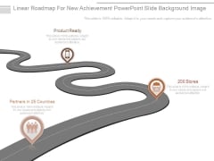 Linear Roadmap For New Achievement Powerpoint Slide Background Image Linear Roadmap For New Achievement Powerpoint Slide Background Image