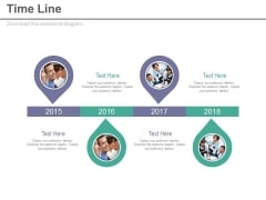 Linear Timeline With Team Management Strategy Powerpoint Slides Linear Timeline With Team Management Strategy Powerpoint Slides