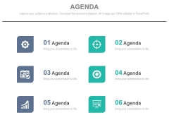 List Of Six Meeting Activities Powerpoint Slides