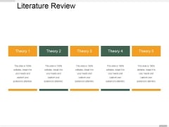 literature powerpoint templates slides and graphics literature review powerpoint presentation example