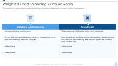 Load Balancing IT Weighted Load Balancing Vs Round Robin Graphics PDF