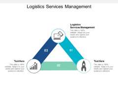 Logistics Services Management Ppt PowerPoint Presentation Gallery Designs Cpb Logistics Services Management Ppt PowerPoint Presentation Gallery Designs Cpb