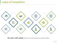 Logos Of Competitors Ppt PowerPoint Presentation Infographic Template Influencers Logos Of Competitors Ppt PowerPoint Presentation Infographic Template Influencers