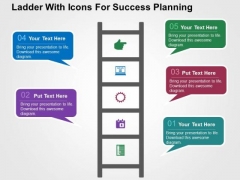 Ladder With Icons For Success Planning PowerPoint Templates Ladder With Icons For Success Planning PowerPoint Templates
