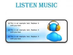 Listen Music Entertainment PowerPoint Presentation Slides R Listen Music Entertainment PowerPoint Presentation Slides R