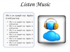 Listen Music Entertainment PowerPoint Presentation Slides S Listen Music Entertainment PowerPoint Presentation Slides S