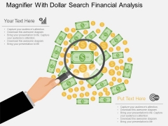 Magnifier With Dollar Search Financial Analysis Powerpoint Template Magnifier With Dollar Search Financial Analysis Powerpoint Template