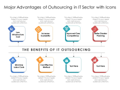 Major Advantages Of Outsourcing In IT Sector With Icons Ppt PowerPoint Presentation Gallery Infographics PDF Major Advantages Of Outsourcing In IT Sector With Icons Ppt PowerPoint Presentation Gallery Infographics PDF