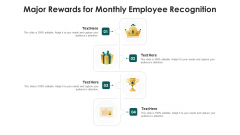 Major Rewards For Monthly Employee Recognition Sample PDF