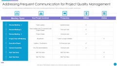 Major Techniques For Project Safety IT Addressing Frequent Communication For Project Quality Management Rules PDF Major Techniques For Project Safety IT Addressing Frequent Communication For Project Quality Management Rules PDF