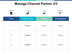 Manage Channel Partner Planning Ppt PowerPoint Presentation Layouts Information Manage Channel Partner Planning Ppt PowerPoint Presentation Layouts Information