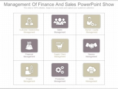 Management Of Finance And Sales Powerpoint Show Management Of Finance And Sales Powerpoint Show