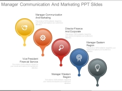 Manager Communication And Marketing Ppt Slides