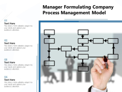 Manager Formulating Company Process Management Model Ppt PowerPoint Presentation Outline PDF Manager Formulating Company Process Management Model Ppt PowerPoint Presentation Outline PDF