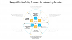 Managerial Problem Solving Framework For Implementing Alternatives Designs PDF Managerial Problem Solving Framework For Implementing Alternatives Designs PDF