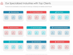 Managing CFO Services Our Specialized Industries With Top Clients Ppt Summary Infographic Template PDF Managing CFO Services Our Specialized Industries With Top Clients Ppt Summary Infographic Template PDF
