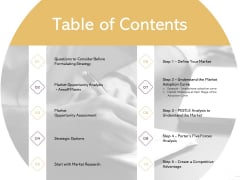 Managing Portfolio Growth Options Table Of Contents Ppt File Information PDF Managing Portfolio Growth Options Table Of Contents Ppt File Information PDF