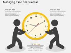 Managing Time For Success Powerpoint Templates Managing Time For Success Powerpoint Templates
