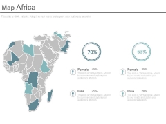 Map Africa Ppt Slide