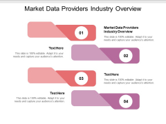 Market Data Providers Industry Overview Ppt PowerPoint Presentation Gallery Graphics Example Cpb Pdf