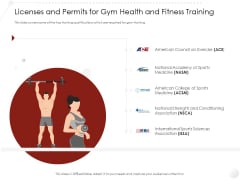Market Entry Strategy Clubs Industry Licenses And Permits For Gym Health And Fitness Training Inspiration PDF Market Entry Strategy Clubs Industry Licenses And Permits For Gym Health And Fitness Training Inspiration PDF