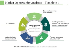 Market Opportunity Analysis Template 1 Ppt PowerPoint Presentation Outline Brochure