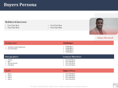 Market Share By Category Buyers Persona Ppt Show Mockup PDF Market Share By Category Buyers Persona Ppt Show Mockup PDF