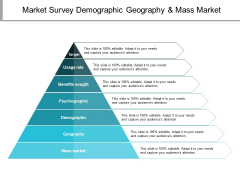 Market Survey Demographic Geography And Mass Market Ppt PowerPoint Presentation Gallery Slide Market Survey Demographic Geography And Mass Market Ppt PowerPoint Presentation Gallery Slide