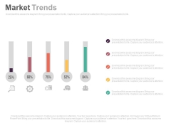 Market Trends Chart With Icons Powerpoint Slides