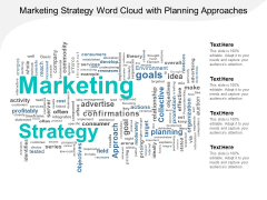 Marketing Strategy Word Cloud With Planning Approaches Ppt Powerpoint Presentation Icon Maker Marketing Strategy Word Cloud With Planning Approaches Ppt Powerpoint Presentation Icon Maker