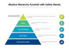 Maslow Hierarchy Pyramid With Safety Needs Ppt PowerPoint Presentation Gallery Format Ideas PDF Maslow Hierarchy Pyramid With Safety Needs Ppt PowerPoint Presentation Gallery Format Ideas PDF