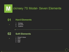 Mckinsey 7S Model Seven Elements Ppt PowerPoint Presentation Summary Templates Mckinsey 7S Model Seven Elements Ppt PowerPoint Presentation Summary Templates